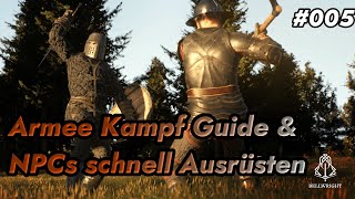 Bellwright  Armee Guide amp NPCS schnell ausrüsten 005 [upl. by Okiruy]