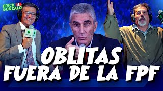 OBLITAS FUERA DE LA FEDERACIÓN PERUANA DE FÚTBOL 😱  ERICK Y GONZALO [upl. by Convery]