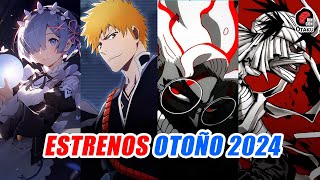 🤩 ESTRENOS ANIME TEMPORADA OTOÑO 2024 y donde verlos  Rincón Otaku [upl. by Notsecnirp261]