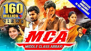 MCA Middle Class Abbayi 2018 New Released Hindi Dubbed Movie  Nani Sai Pallavi Bhumika Chawla [upl. by Riegel531]