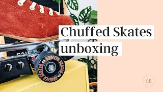 CHUFFED SKATES UNBOXING  I got a brand new pair of roller skates 💖🐨✨ [upl. by Cobbie]