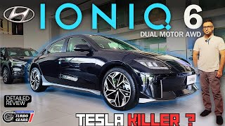 Hyundai IONIQ 6 Dual Motor EV  CBU  Detailed Review  Specs amp Features  No25 [upl. by Ciredor]