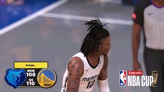 WARRIORS vs GRIZZLIES FULL GAME HIGHLIGHTS  November 14 2024  EMIRATES NBA CUP 🏆 HIGHLIGHTS 2K25 [upl. by Brigida466]