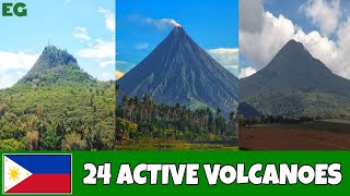 DANGEROUSLY ACTIVE VOLCANOES IN THE PHILIPPINES THAT COULD ERUPT ANYTIME EARTHGENT [upl. by Odnumyar531]