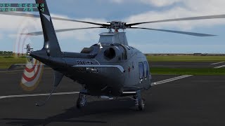 AW109SP Agusta by XTrident  First Flight and Impressions [upl. by Etnuahs404]