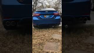 2018 Camry Straight Pipe Cold Start [upl. by Marek]