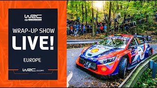 🔴 WrapUp Show LIVE  WRC Central European Rally 2024 [upl. by Nonnag912]