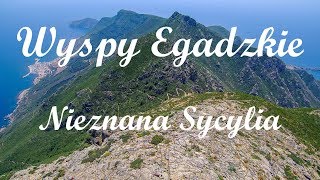 Wyspy Egadzkie  nieznana Sycylia Levanzo Favignana Marettimo [upl. by Enilegna386]