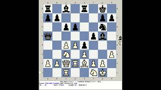 Ree Hans vs Huebner Robert  Germany Chess 1967 Krefeld [upl. by Ainattirb]