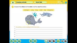 GET SMART 4 UNIT 8 AMAZING ANIMALS  PAGE 69 WORKBOOK [upl. by Ardnala231]