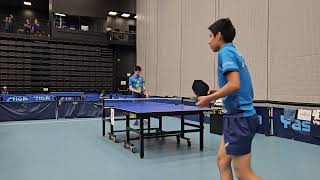 Gabriel vs Ethan Li Lag SM Ungdom 2024 Old match from 134 [upl. by Pepper]