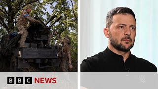 Zelensky says Ukraine aims to create ‘buffer zone’ inside Russia  BBC News [upl. by Crean]