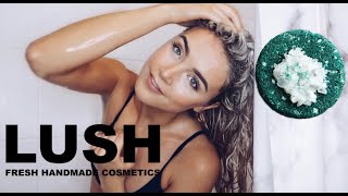 LUSH SEA SALT SHAMPOO BAR REVIEW  Do they even work [upl. by Sillyhp]