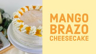 Sweet Project Mango Brazo de Mercedes Cheesecake [upl. by Abana]