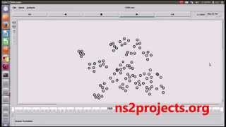 CSMA Networks using NS2 simulation  NS2 Projects with source code [upl. by Hanonew]