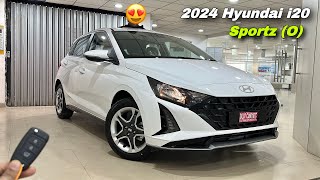 Hyundai i20 Sportz O 2024 Price amp Features ❤️ 2024 Hyundui i20 Sportz with Sunroof [upl. by Noired679]