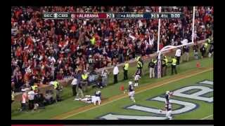 2013 Alabama vs Auburn Final Play HD [upl. by Lyrret]