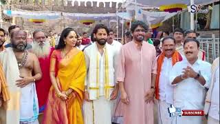 Nagarjuna Naga Chaitanya Sobhita Dhulipala Visits Srisailam Temple After Marriage [upl. by Ahsla]