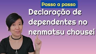 Japão Como preencher o formulário de DECLARAÇÃO DE DEPENDENTES [upl. by Emoraj]