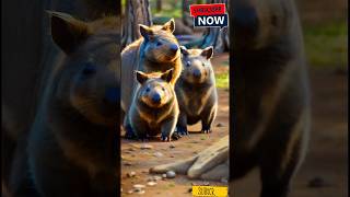 Wombat Wonders Why Their Poop is CubeShaped animalfacts [upl. by Ecnerual]