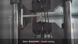 Tensile Test Of G400 Ring Eye Nut by QingdaoSailRiggingCoLtd [upl. by Fahland]