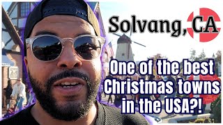 Holidays in Solvang 2023  Is This The Best Christmas Town In The USA [upl. by Spatz]