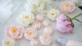 How to Make Buttercream Flowers [upl. by Annoyed]