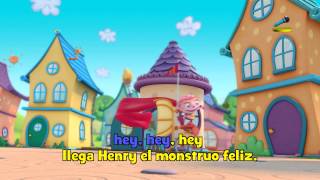 Disney Junior España  Canta con DJ Henry el monstruo feliz Canción de cabecera [upl. by Urias]