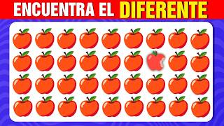 🧐Encuentra el EMOJI Diferente 🤔🔍🎉  FRUTAS Y VERDURAS  Nivel Difícil  Adivina el EMOJI raro [upl. by Krystal84]