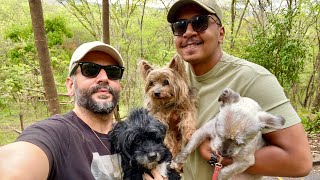 Parque Sapucaia  Montes Claros MG natureza dogs vlog [upl. by Sy]