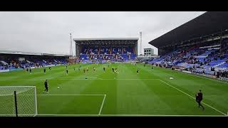 Oldham Athletic fans in Full voice Vs Tranmere Rovers FA CUP 21124 202425 [upl. by Arramahs]