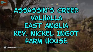 Assassins Creed Valhalla East Anglia Key Nickel Ingot Farm House [upl. by Mannos690]