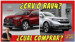 Honda Crv o Toyota Rav4 cual comprar [upl. by Gollin]