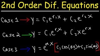 Second Order Linear Differential Equations [upl. by Xer16]