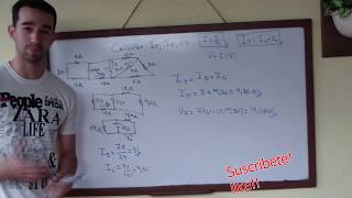 Ejemplo Calcular Corriente y voltaje sin Usar ni mallas ni nodos 8 [upl. by Okechuku439]