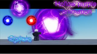 Gojo Hollow Purple animation [upl. by Ahsoek]