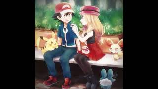 Ash X Serena edit  Ash X Serena love story 💕  Ash X Serena 🥰  ashxserenapokemonxy [upl. by Dorena]