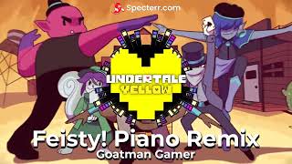 Feisty Piano Remix by Goatman Gamer Song 51 from Undertale Yellow [upl. by Anileme]