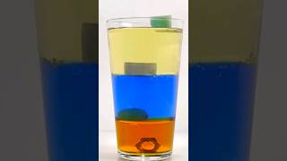 Oil water physics shorts video [upl. by Niai]