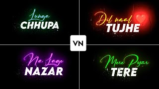 VN Trending Lyrics Video Editing  Lyrics Video Editing In Vn App  Lyrics Video Editor [upl. by Portingale]