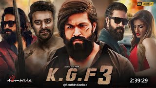 Kgf 3 Full Movie In Hindi dubbed 2024 Update  Yash New Movie  Prabhas  Kgf 3 Teaser Trailer [upl. by Bilek]