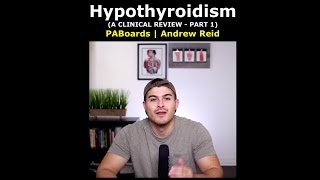 Hypoythroid  a clinical review part 1 [upl. by Einhpad]