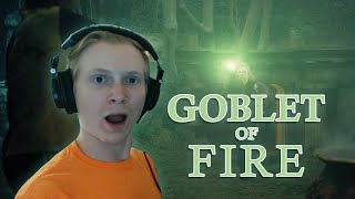 Watching Harry Potter 4 Goblet of Fire REACTION [upl. by Leafar101]