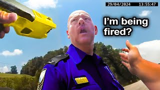 When A Corrupt Cop Realizes Hes Been Fired And Sued [upl. by Acirtal]