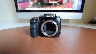 Sony Alpha A100  Revisión en profundidad [upl. by Noyart]