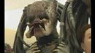 My latest animatronic under a Mander AVP Predator Mask [upl. by Alleusnoc]