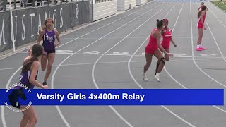 2023 TF  Mustang Roundup  4x400 Relay Girls Varsity [upl. by Eirak360]