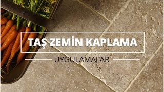 TRAVERTEN TAŞ ZEMİN KAPLAMA  0212 875 81 15  İSTANBUL [upl. by Baal]