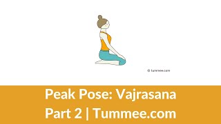 Vajrasana Thunderbolt Pose  Peak Pose Yoga Sequence Planning for Yoga Teachers Part 2Tummeecom [upl. by Anuait]