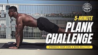 THE 5 MINUTE PLANK CHALLENGE A TOTAL GAME CHANGER [upl. by Aztirak]